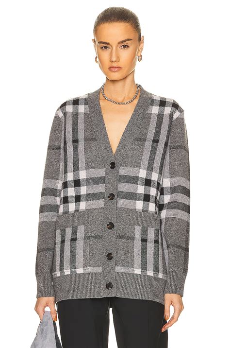 burberry willah oversized cardigan